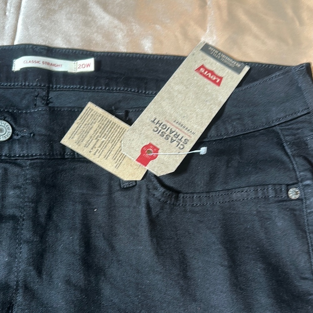 Levi's Black Straight Pants - Picture 3 of 13